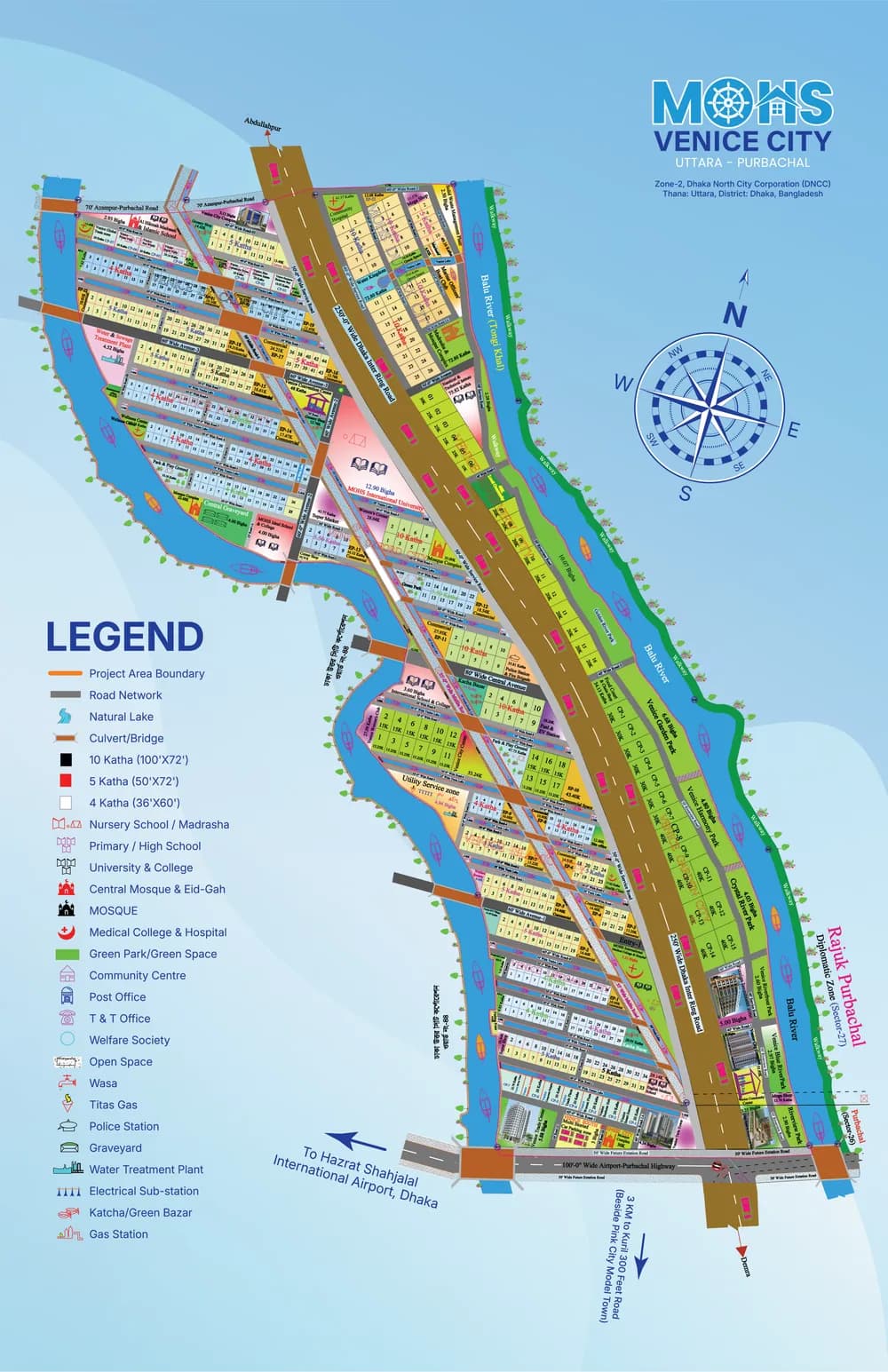 MOHS Venice City Layout Masterplan