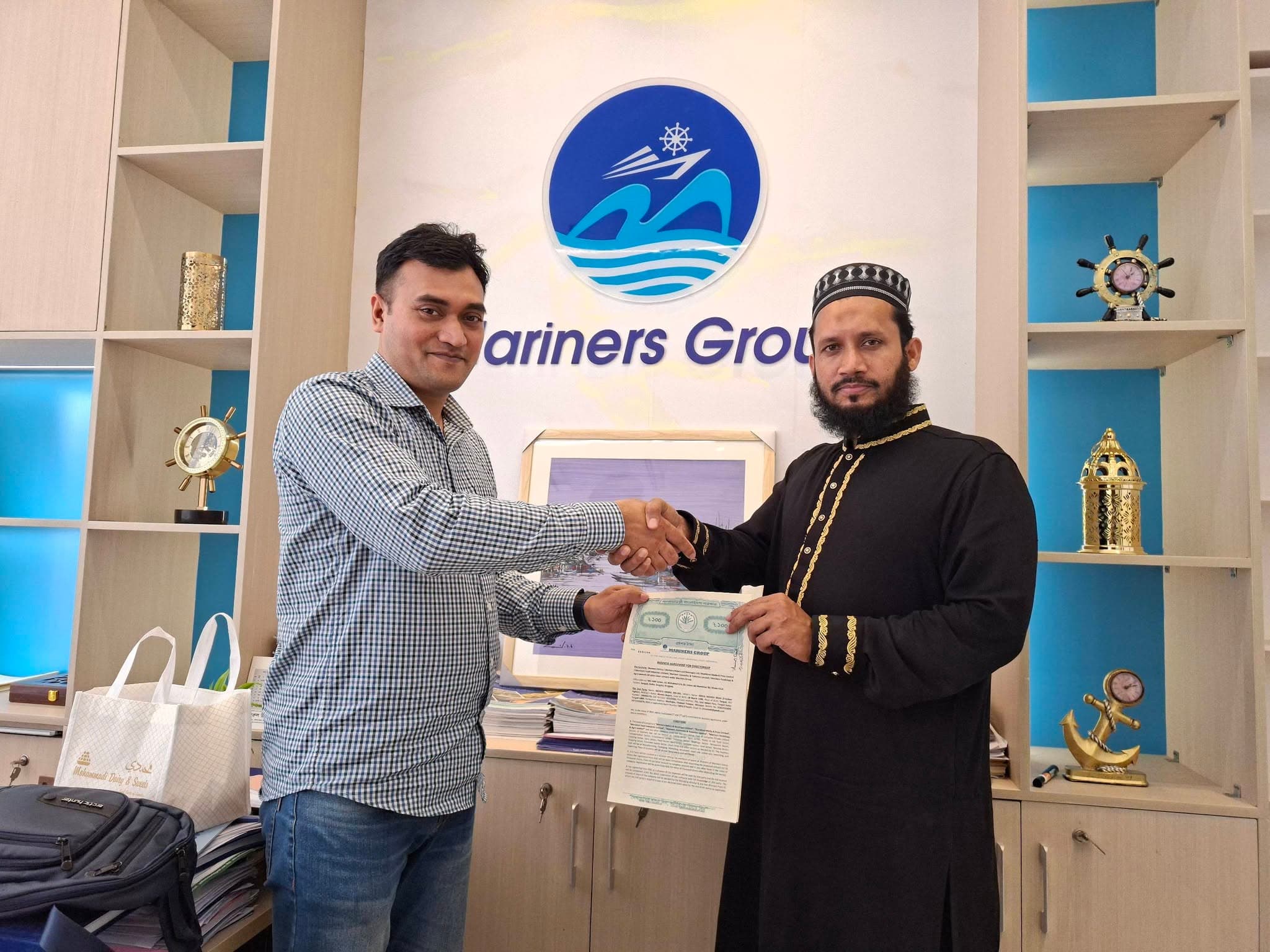 We are proud to share a remarkable milestone for our community.
Ch. Engr. Mehedi Hasan (27th Batch, Marine Fisheries Academy) has taken a confident step forward by securing his land share in MOHS Venice City and joining the journey as a Director.
This is more than an investment—it’s a commitment to a vision where mariners build, grow and succeed together on an interest-free platform.
Every step like this strengthens our network and brings us closer to a future built by our own people.
Let’s move forward together.
MOHS Group
MOHS Venice City
Marine Officers Boat Club S