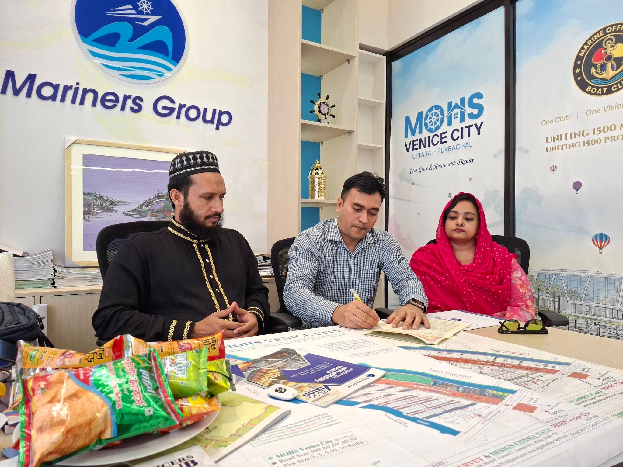 We are proud to share a remarkable milestone for our community.
Ch. Engr. Mehedi Hasan (27th Batch, Marine Fisheries Academy) has taken a confident step forward by securing his land share in MOHS Venice City and joining the journey as a Director.
This is more than an investment—it’s a commitment to a vision where mariners build, grow and succeed together on an interest-free platform.
Every step like this strengthens our network and brings us closer to a future built by our own people.
Let’s move forward together.
MOHS Group
MOHS Venice City
Marine Officers Boat Club S