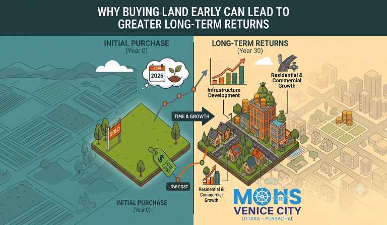 Why Buying Land Early Can Lead to Greater Long-Term Returns