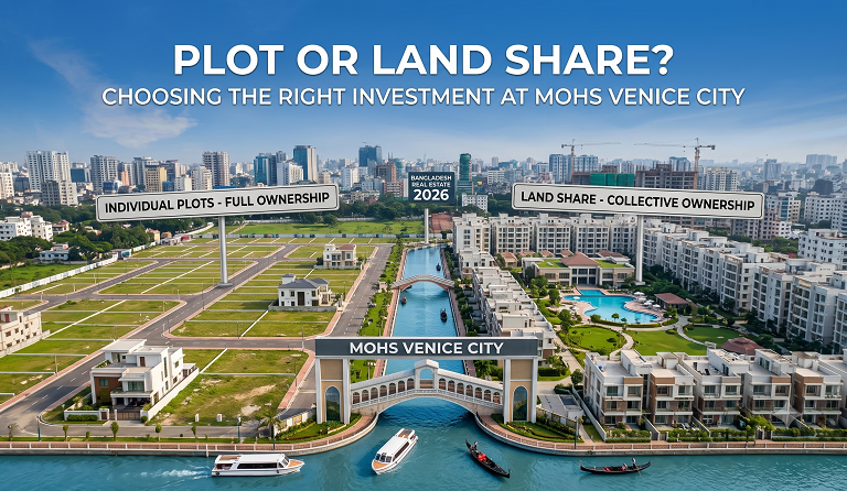 Plot or Land Share? Choosing the Right Investment at MOHS Venice City
